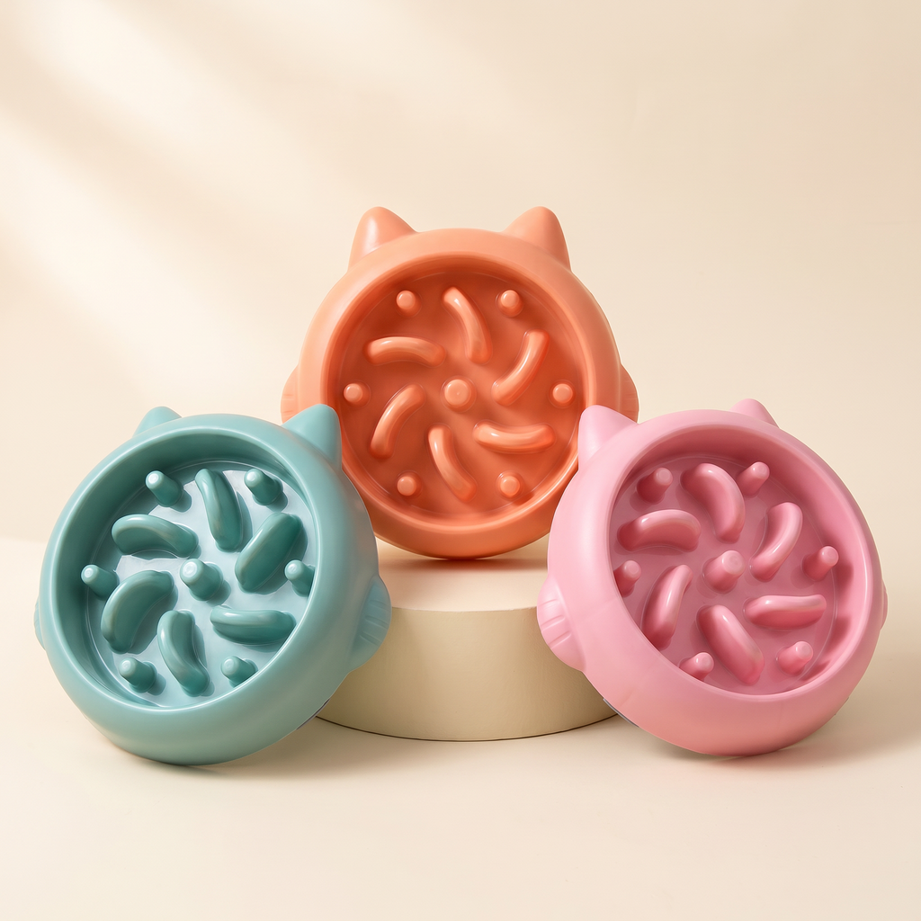 Slow Feeder Petico — 3 colores (verde, naranja, rosa)